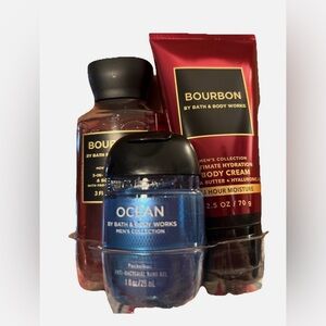 BBW MENS BOURBON TRAVEL GIFT SET (NWT)